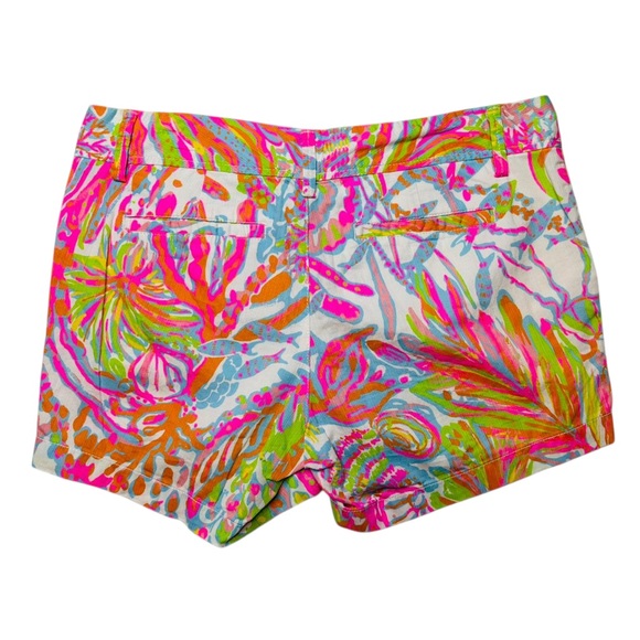 Lilly Pulitzer Vibrant Floral Women's Shorts - Picture 2 of 6